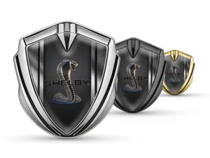 Shelby Metal Emblema Insignia Mínimo Forma Global Ajuste